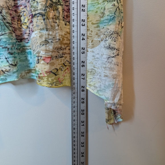 NWT Disney Parks Big Bang Paris Sheer Sleeveless Tank Top 2XL - Picture 8 of 9